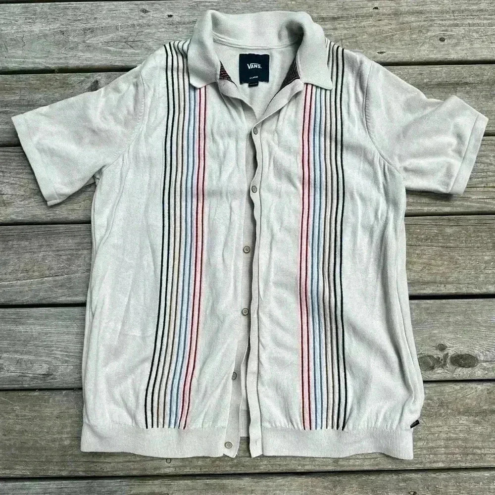 Vans Modock Polo Button Down Sweater - image 2